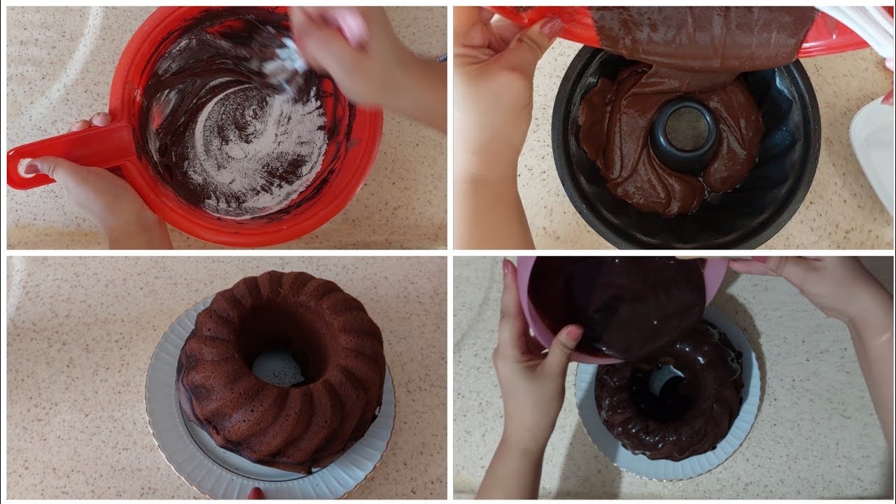 Kızımdan İlk Defa Sizler İçin Kakaolu Islak Kek Tarifi