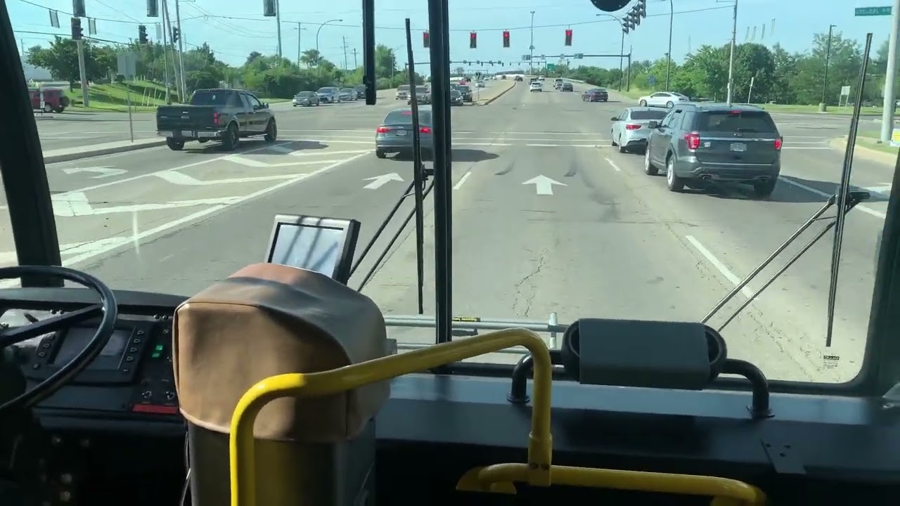 2020 GILLIG Kiepe BRTPlus ETB #2061 The “Dual Mode” portion of Route 1 “Wright State Via Pentagon”