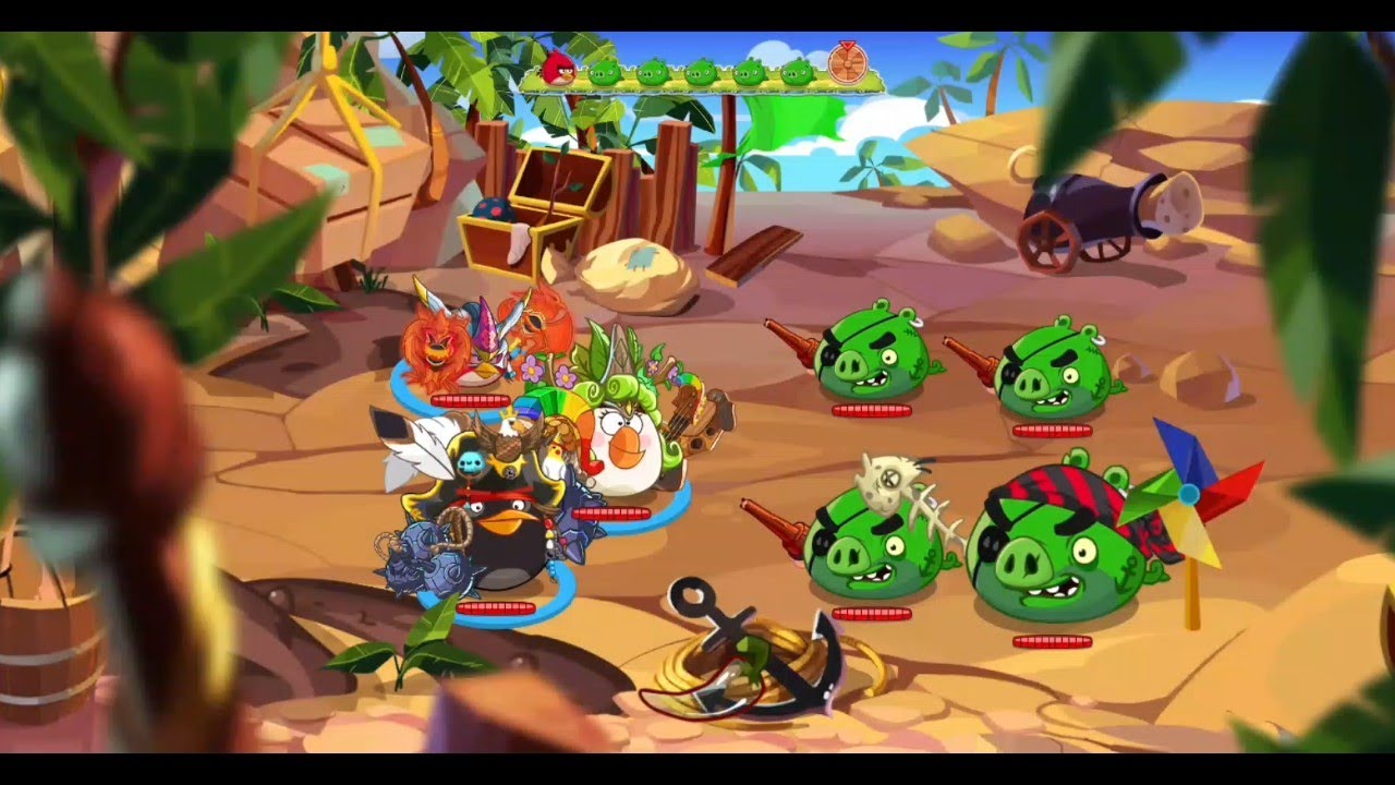 Angry birds epic all stars | cave 26 (Mysterious Sea) | level 3