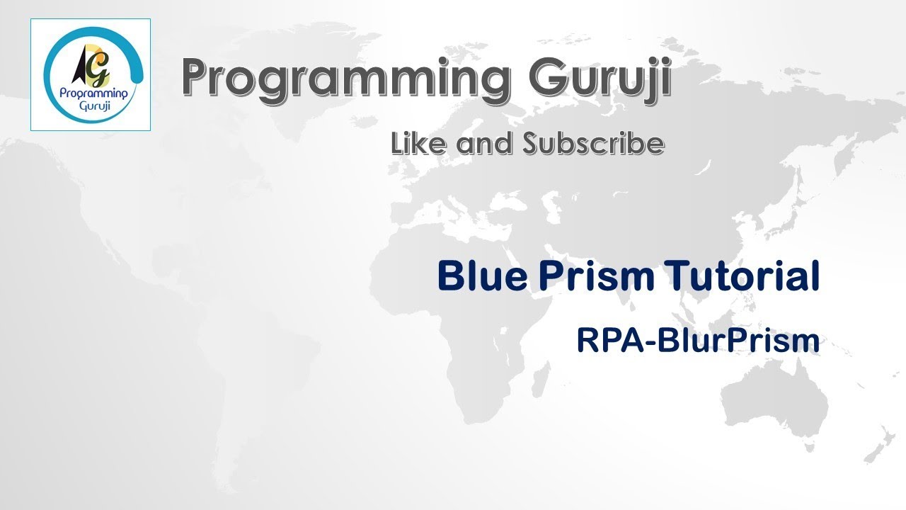 BluePrism Reset Password | RPA | Blue Prism Tutorials