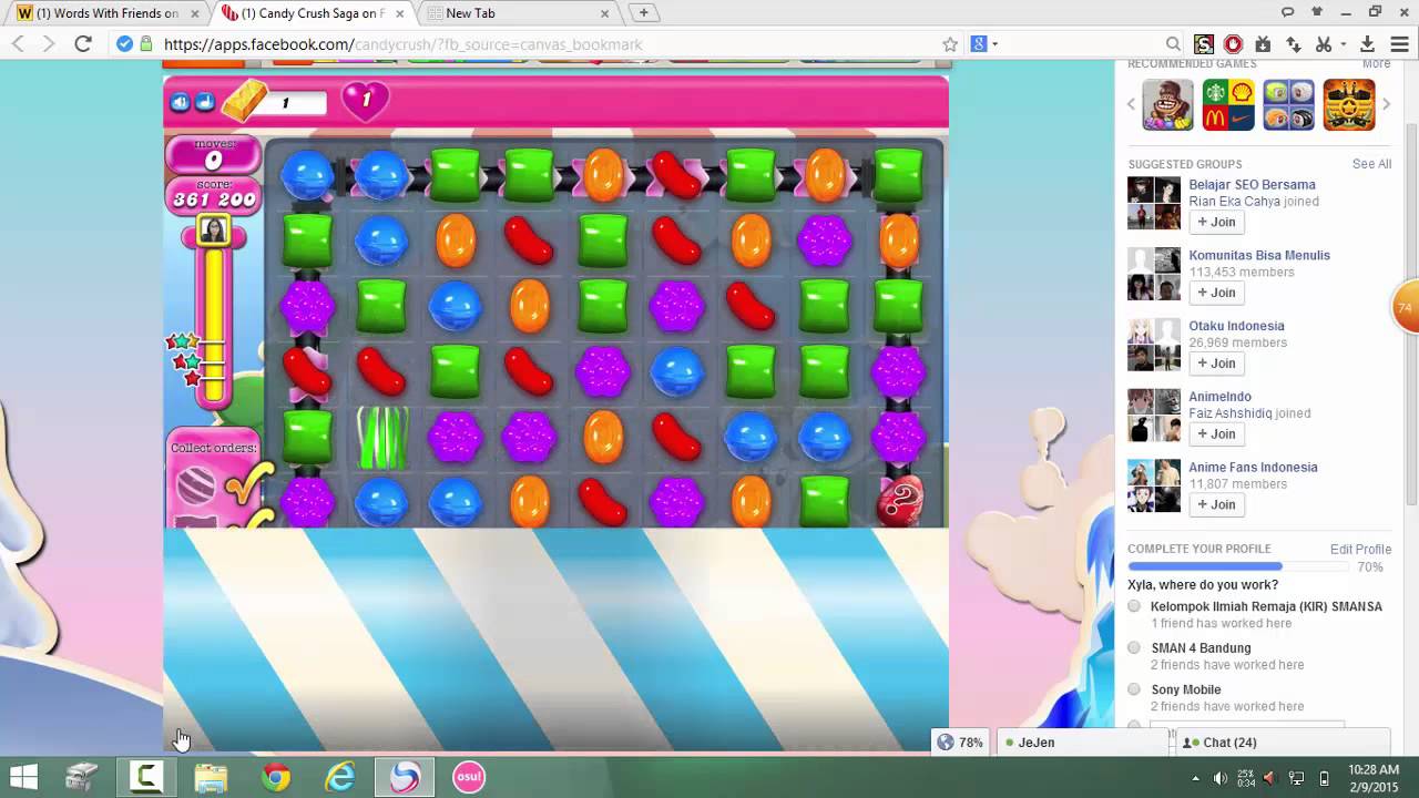 Candy Crush [Sugar Crush Bug Error]