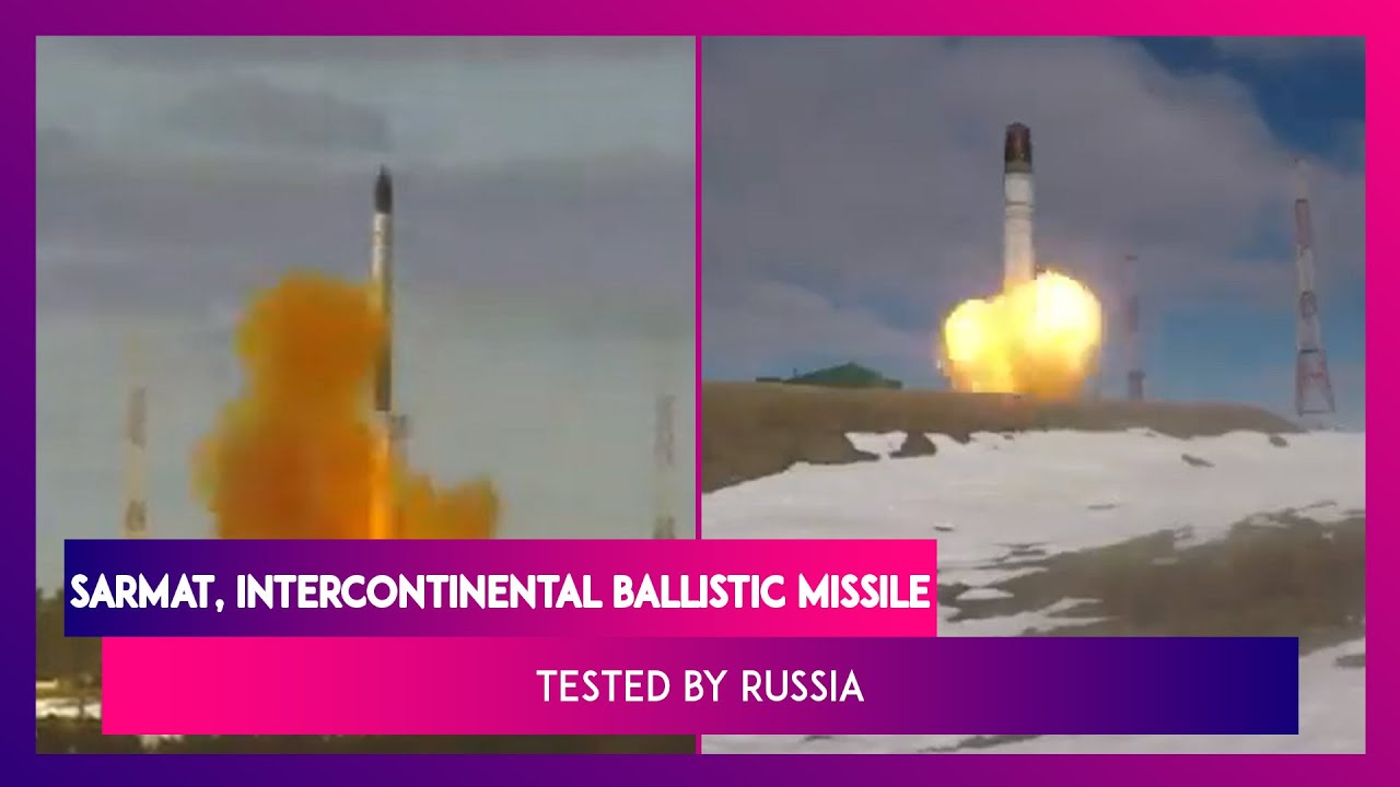 Sarmat, Intercontinental Ballistic Missile, One of World's Most Powerful Weapons, Tested By Russia