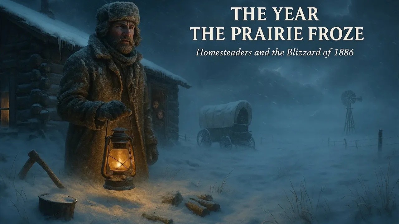 The Year the Prairie Froze： Homesteaders and the Blizzard of 1886 ｜ Midnight Historian
