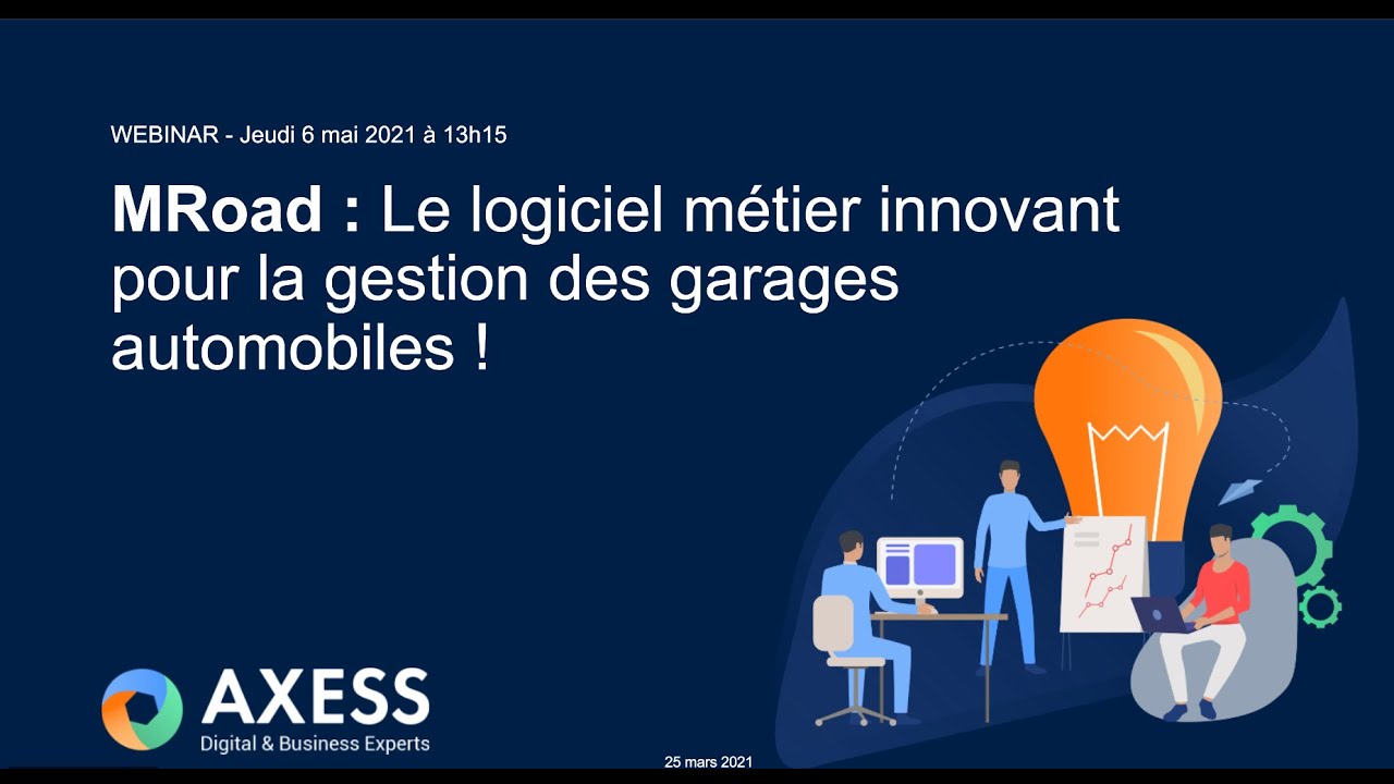 WEBINAR | MRoad, la nouvelle solution de gestion pour les professionnels de la réparation automobile
