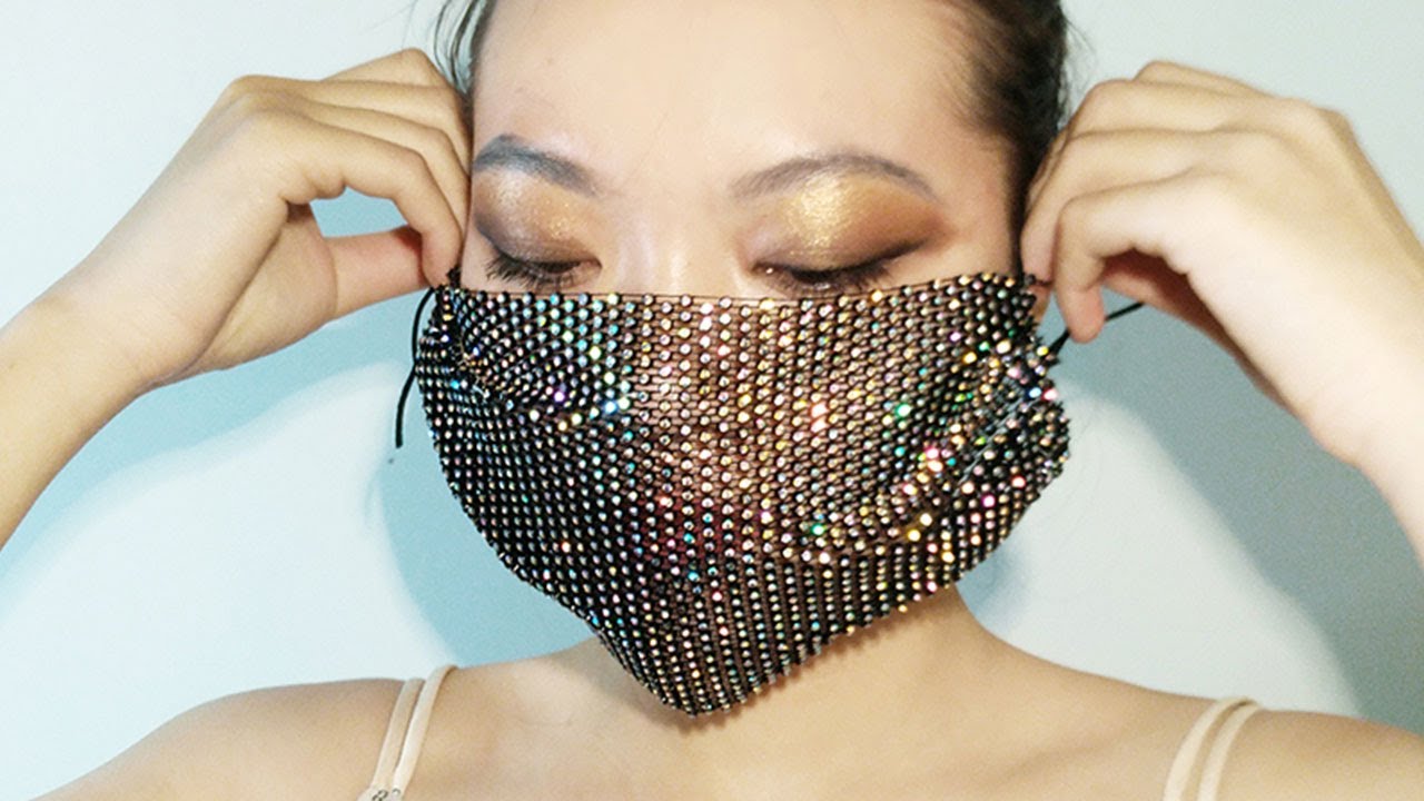 Bling Bling Face Mask Rhinestone Face Mask Review 2020