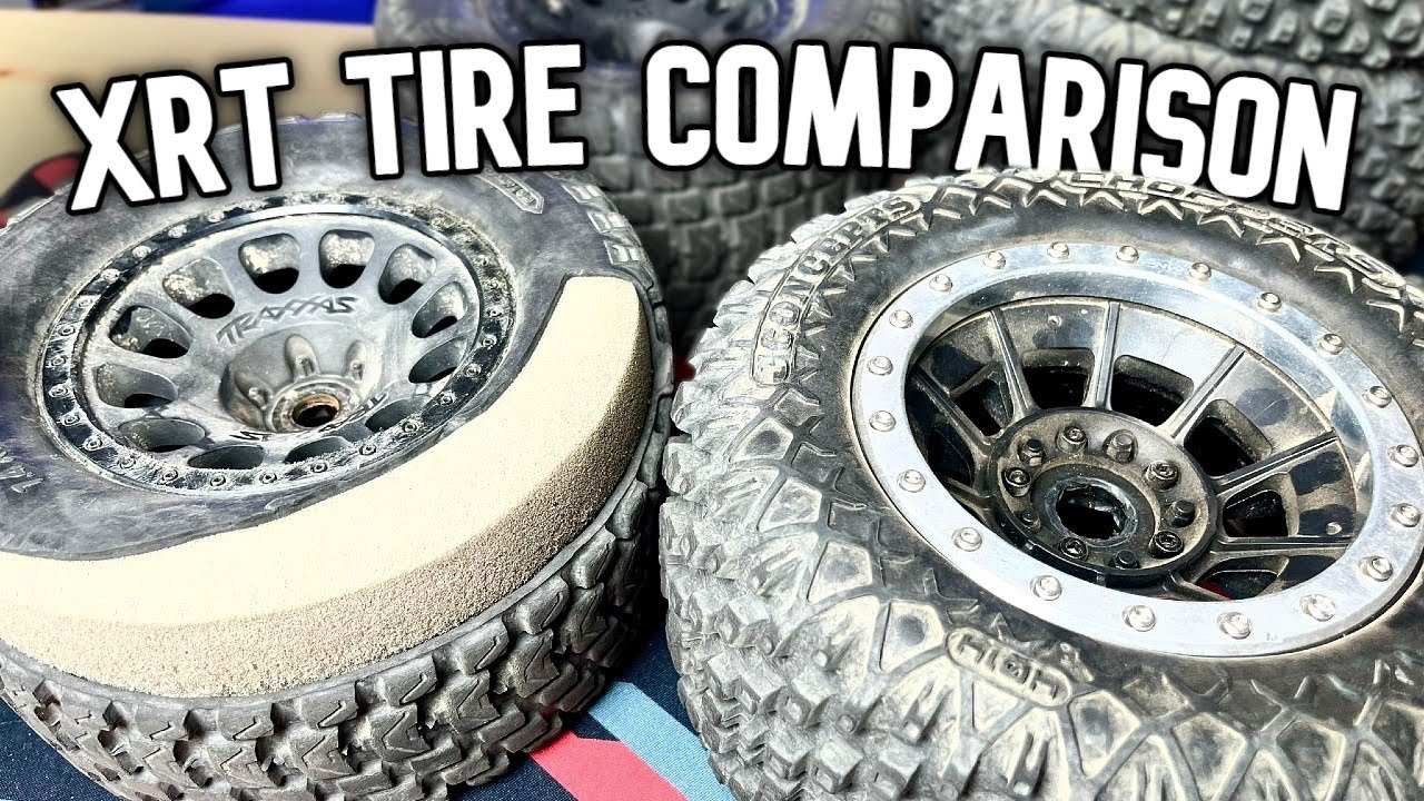 Which Traxxas XRT TIRE  is Better? STOCK Gravix VS #Jconcepts  Choppers #gravixxrttires