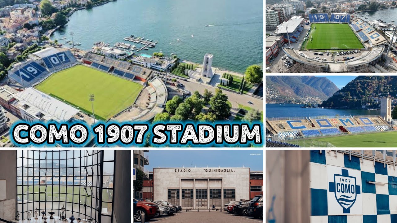 MOST BEAUTIFUL Stadium In Italy? Stadio G.Sinigaglia! Home of Como 1997! Promotion Team In Serie A
