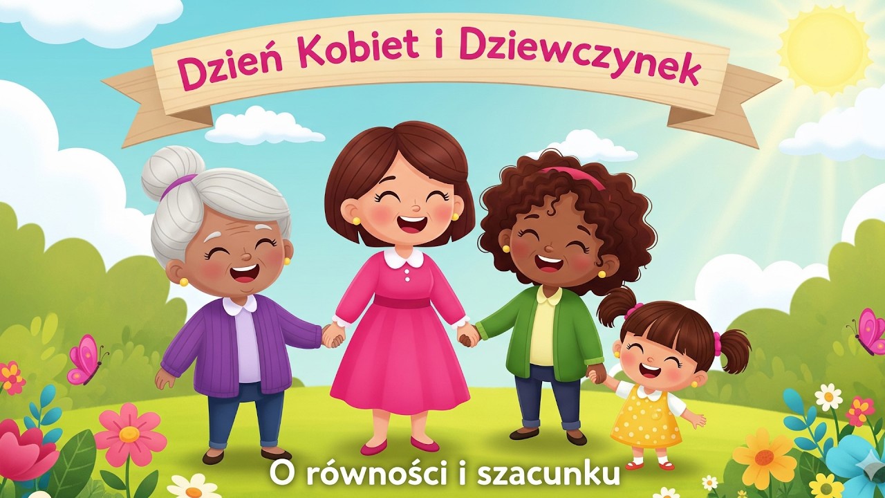 Dzień Kobiet i Dziewczynek - Przygody z Nutką | Piosenka o szacunku i równości – 8 marca