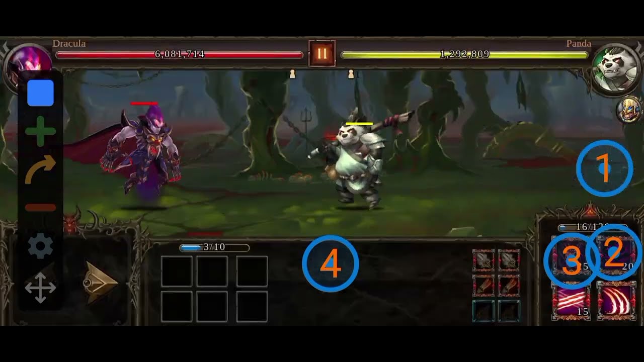 [Epic Heroes War] Auto click bằng dra?