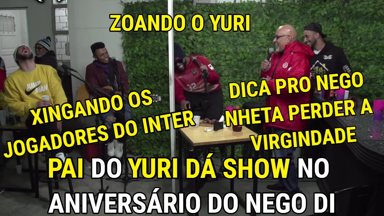 PAI DO YUREEE DÁ SHOW NO ANIVERSÁRIO DO NEGO DI | CORTES DO NEGO DI