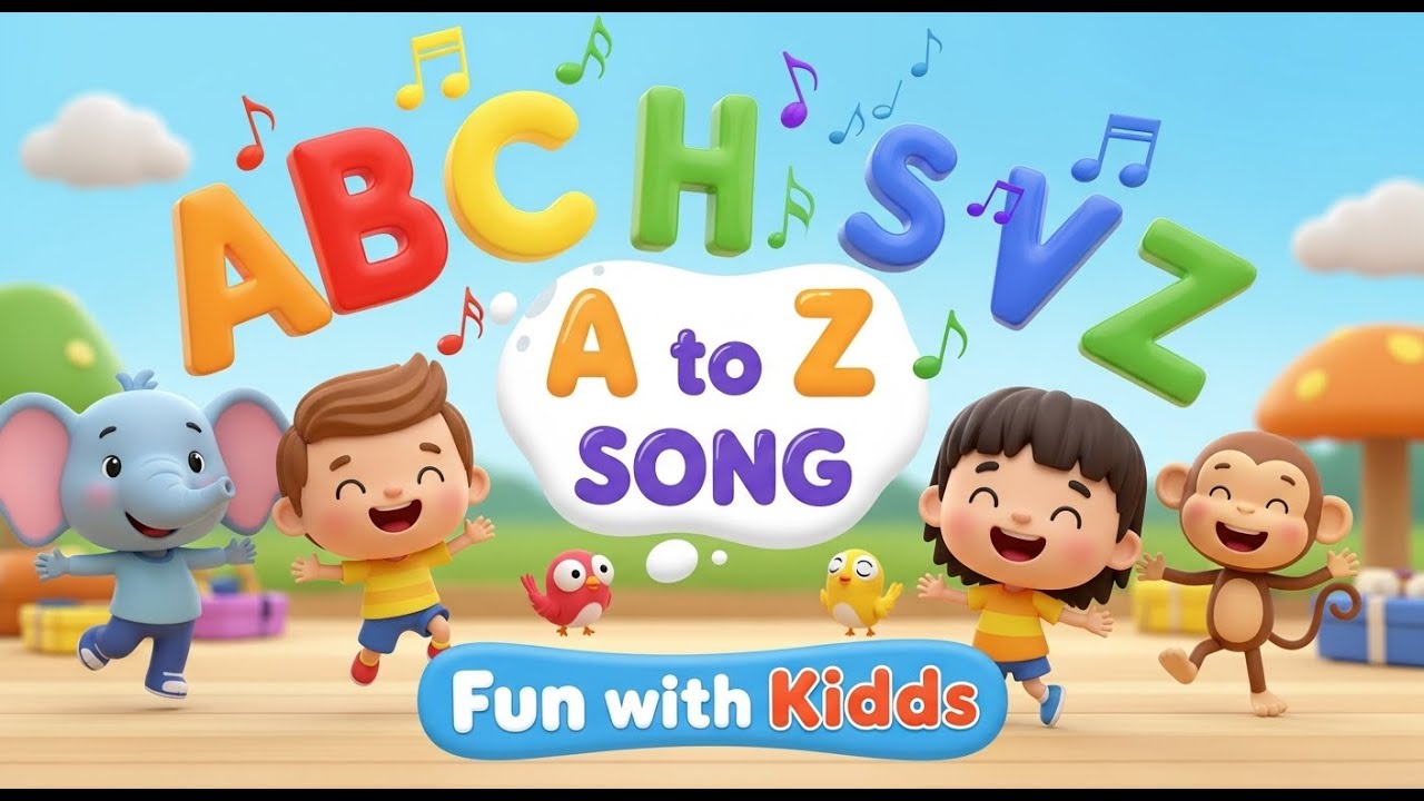 ABCD Song A For Apple - ABC Alphabet Songs with Sounds for Children #abcd #abc #abcvlogs