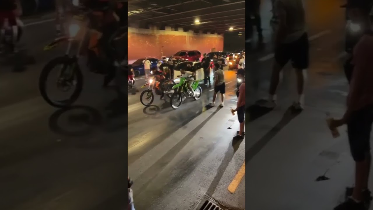NYC vs NJ drag race #maximorpm #motorcycle #bajon #drag #honda #dragrace #sportbike #racing