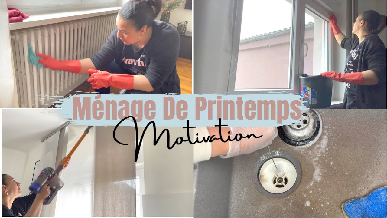 Ménage de Printemps: Ce que je fais et Comment je m’organise.