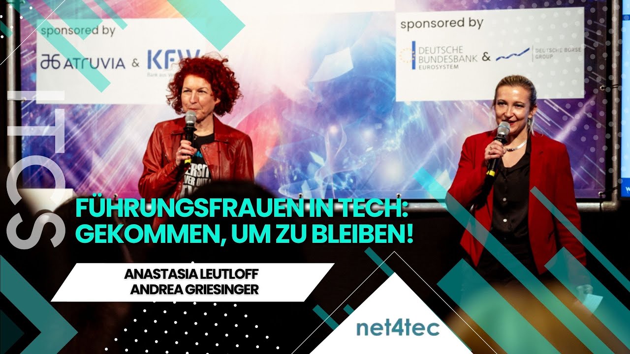 Führungsfrauen in Tech: Gekommen, um zu bleiben! I Anastasia Leutloff & Andrea Griesinger  I WIT