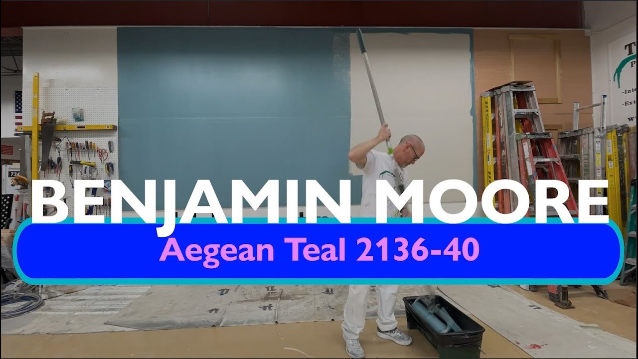 2136-40 Aegean Teal  -- 2021 Color Of The Year From Benjamin Moore