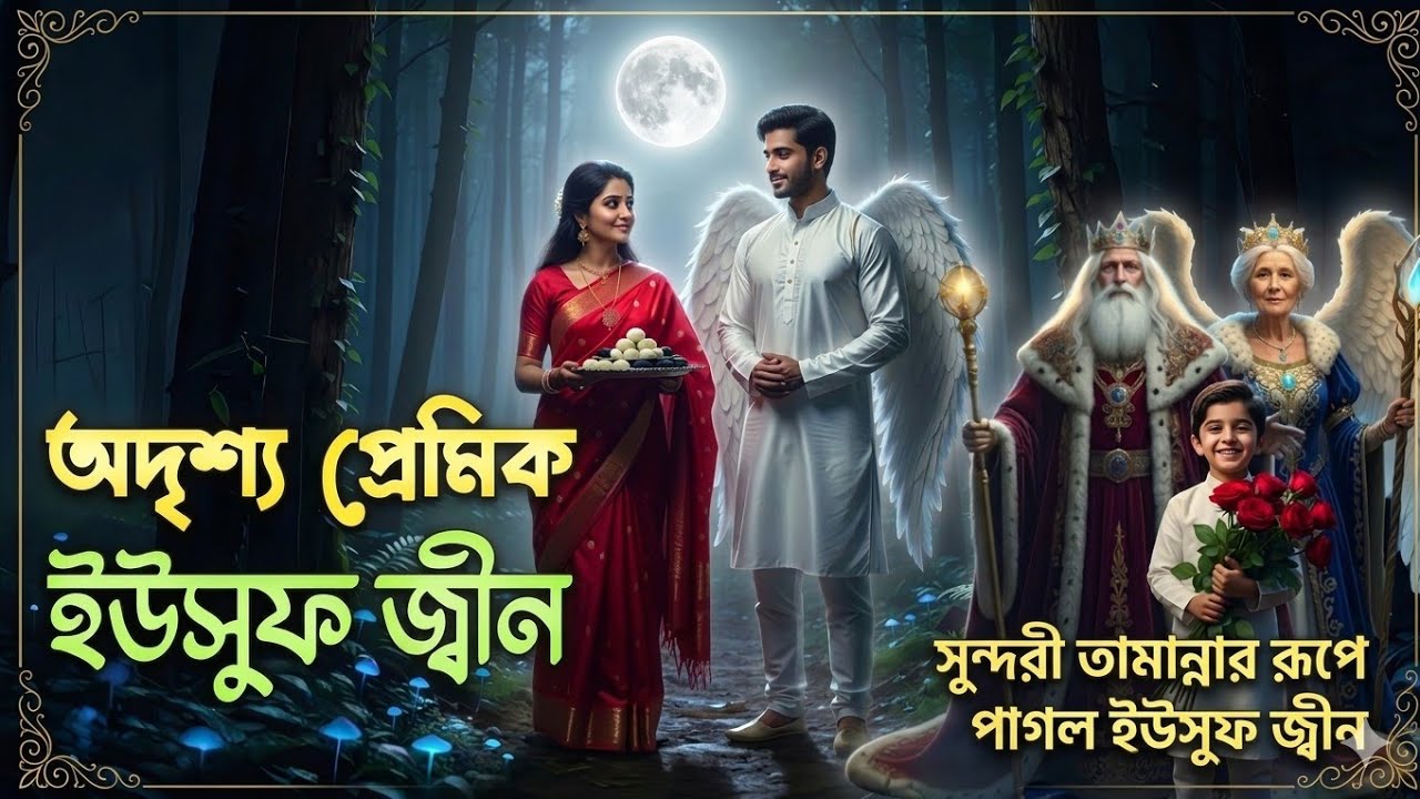 অদৃশ্য প্রেমিক ইউসুফ জ্বিন | মানুষের মেয়ের সাথে জ্বিনের প্রেম!@ADHAR48 