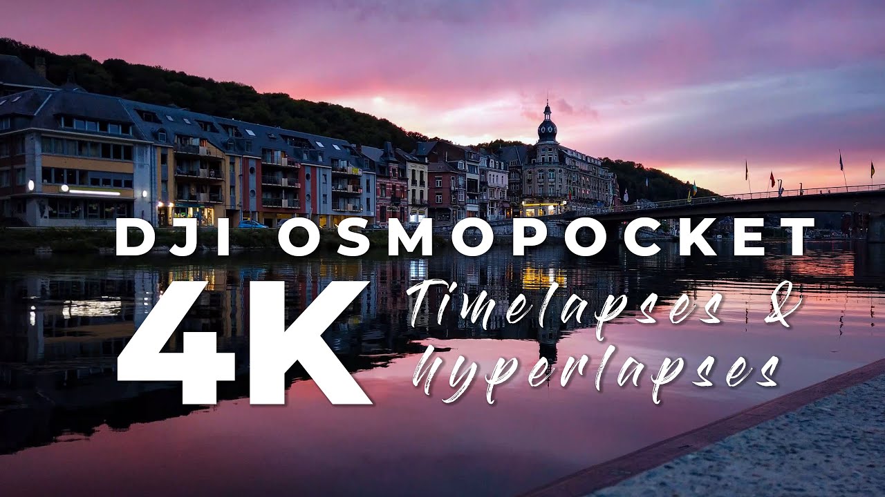 4K DJI Osmo Pocket Timelapses & hyperlapses | Active tracking | Sunsets, Sunrises and cityscapes