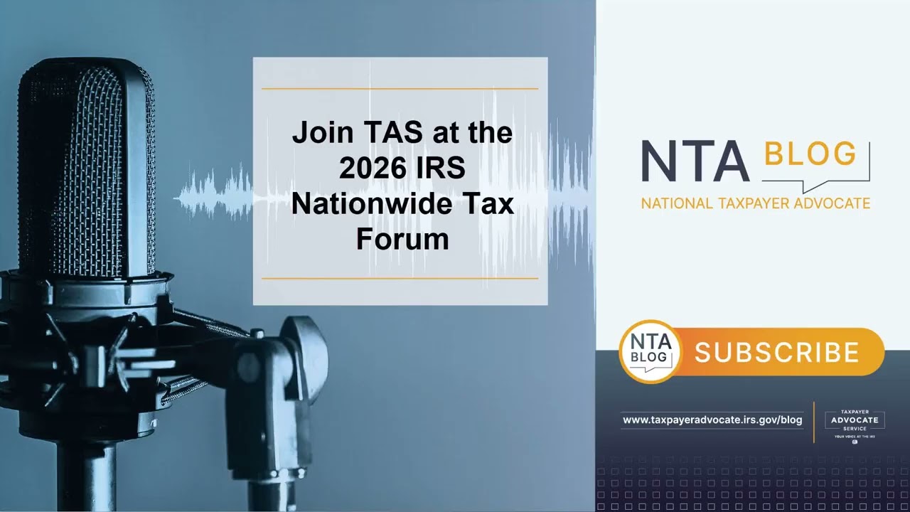 Join TAS at the 2026 IRS Nationwide Tax Forum