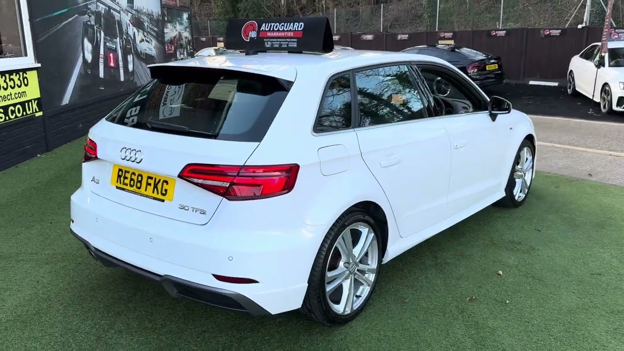 2018 Audi A3 1.0 TFSI 30 S Line S Tronic www.arenacars.co.uk