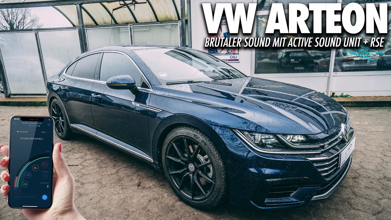 IST DAS NOCH EIN VW? SOUNDGENERATOR + RSE im Arteon 2.0 TDI R-LINE | Soundmodul Cete Automotive