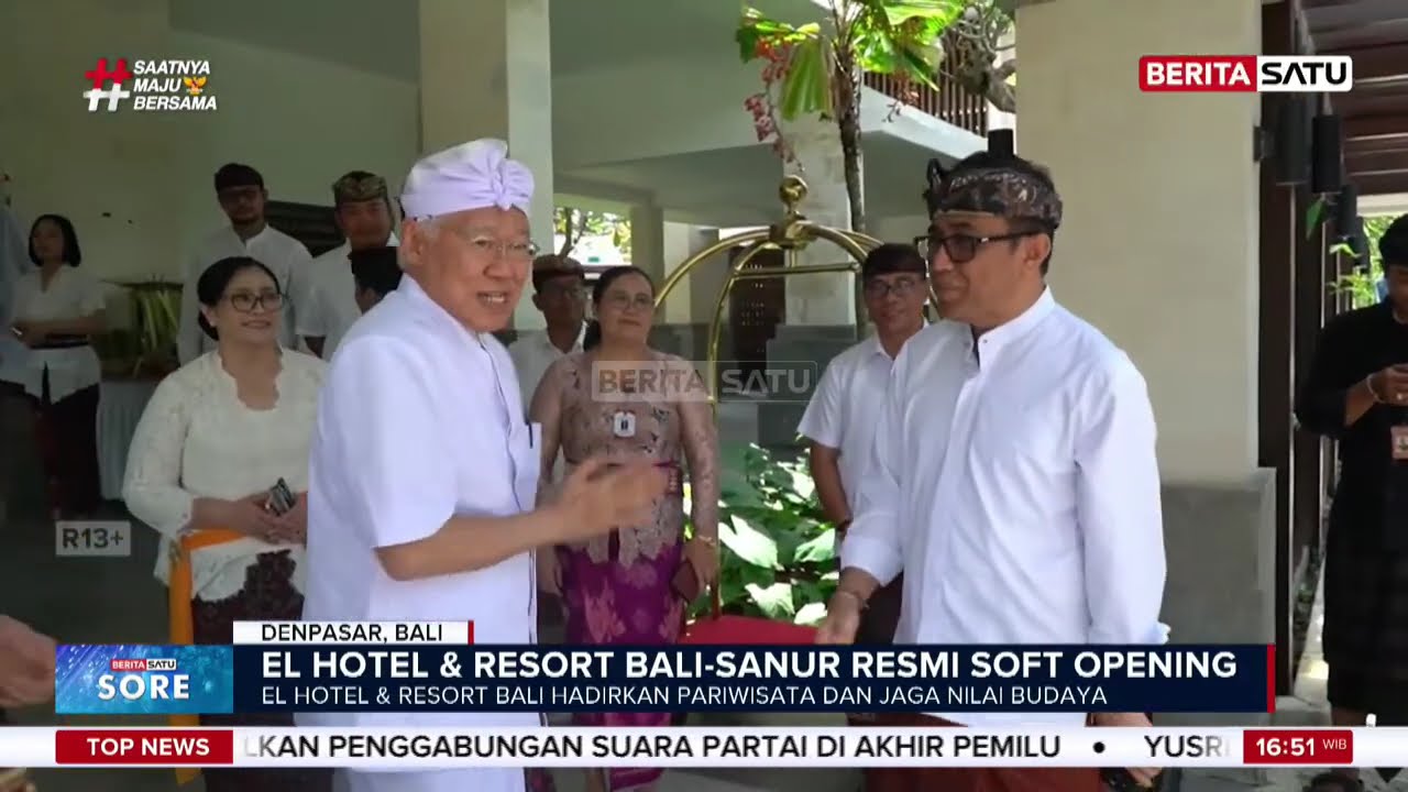eL Hotel & Resort Bali Sanur Gelar Soft Opening dengan Hormati Adat Bali #Beritasatu