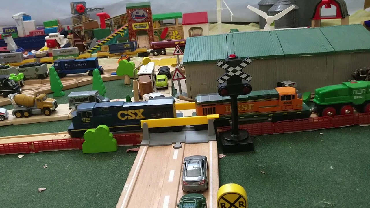 Toy Train Crossing
