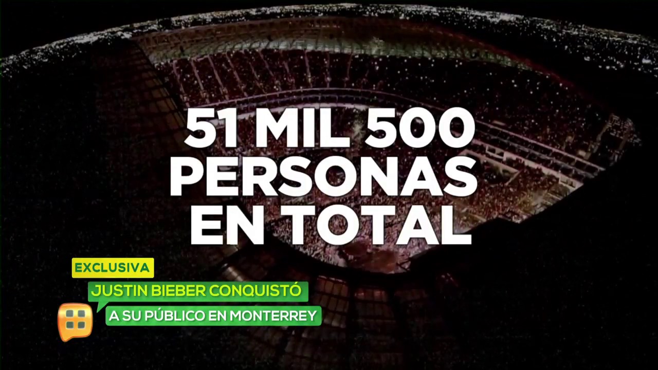 EXCLUSIVA: Justin Bieber purpose tour Monterrey 2017