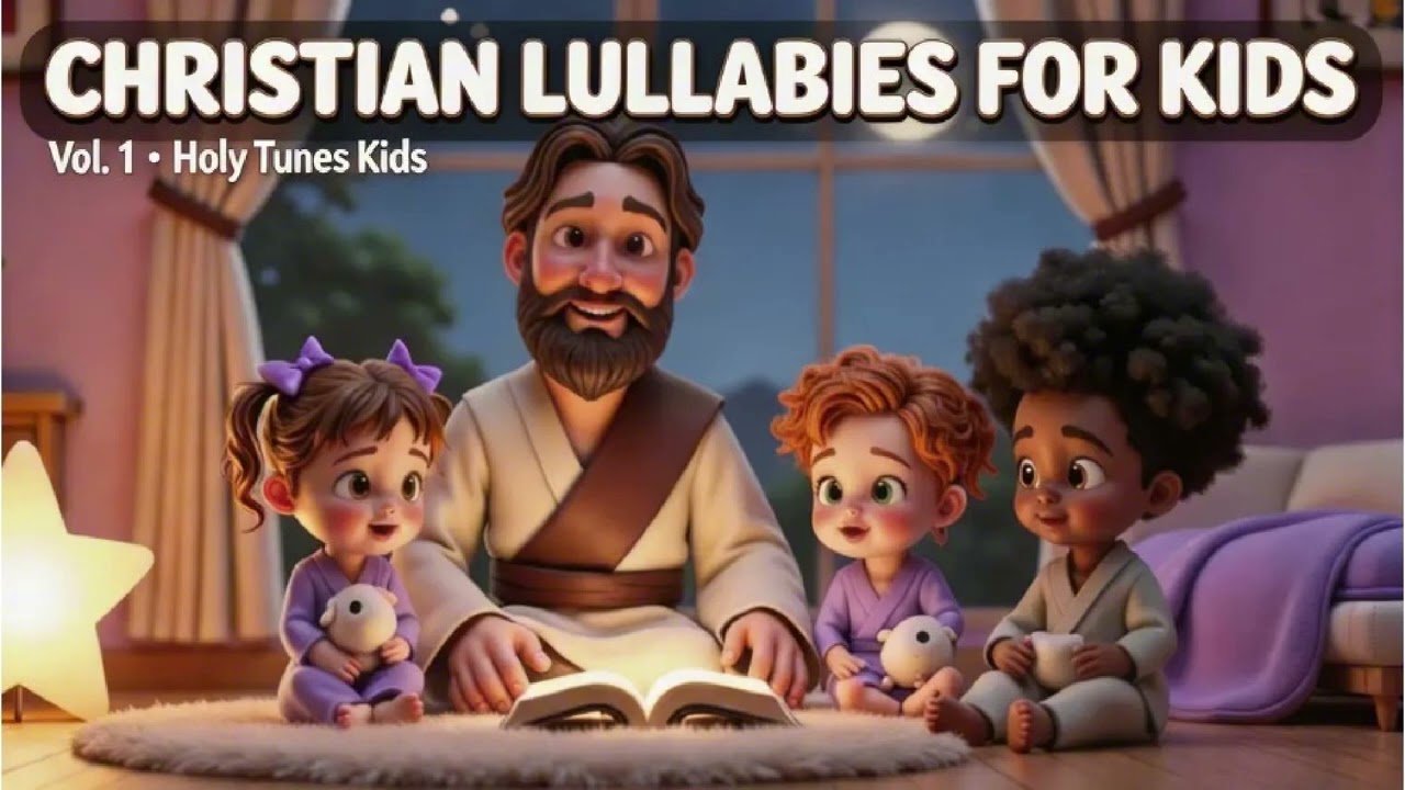 Christian Lullabies for Kids (Vol. 1) | Holy Tunes Kids | 1 Hour