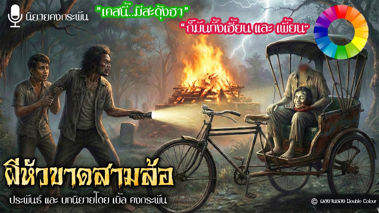 สัปเหร่อเพี้ยน สะดุ้ง! ผีหัวขาด คืนสามล้อเขย่าขวัญ (ตอนเดียวจบ) | นิยายคงกระพัน