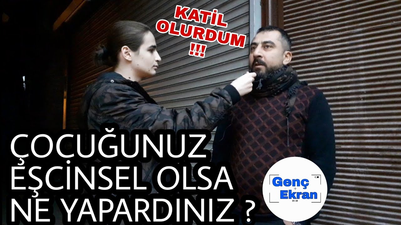 Çocuğunuz Eşcinsel Olsa Ne Yapardınız ? - Sokak Röportajı