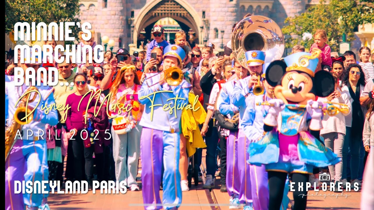 NEW SHOW: Minnie’s Marching Band | Disney Music Festival | Disneyland Paris