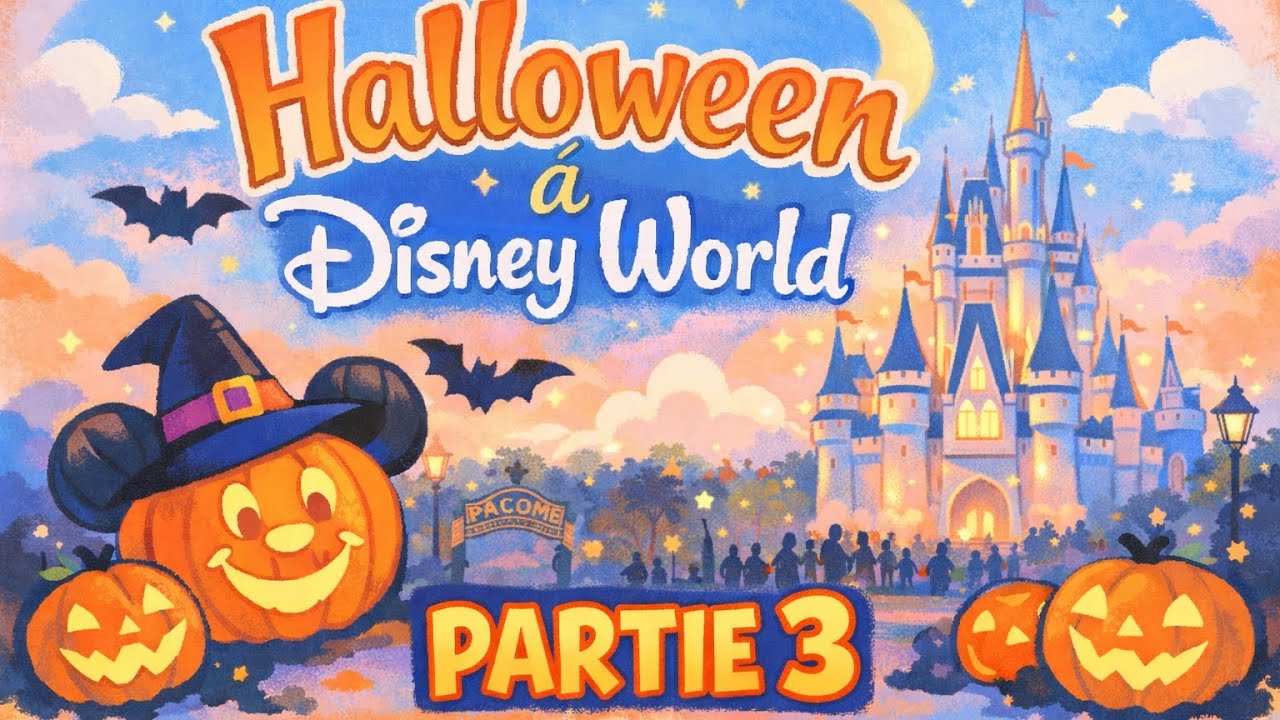 😶‍🌫️🎃🏰 HALLOWEEN À DISNEYWORLD ❤️🎡🎢 PARTIE 3 : Arrivée à Magic Kingdom 