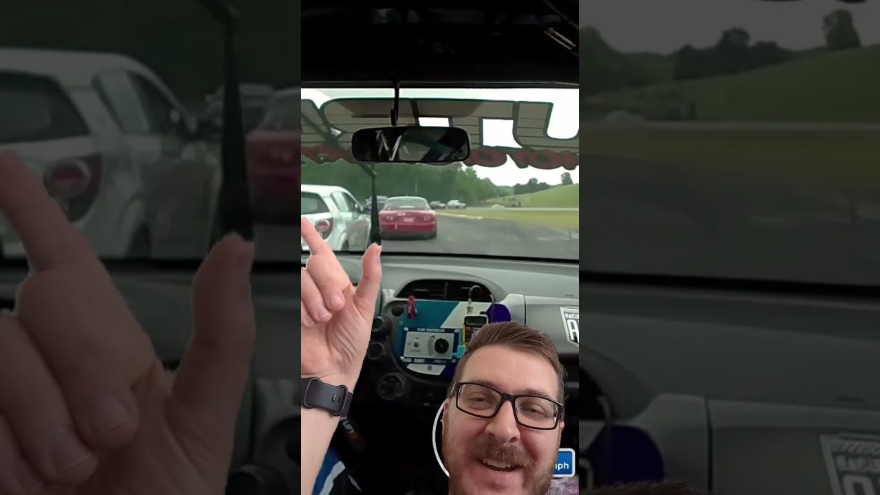 You never know what's gonna happen on the road course #bspec #vir #miata #clubracing #catandmouse