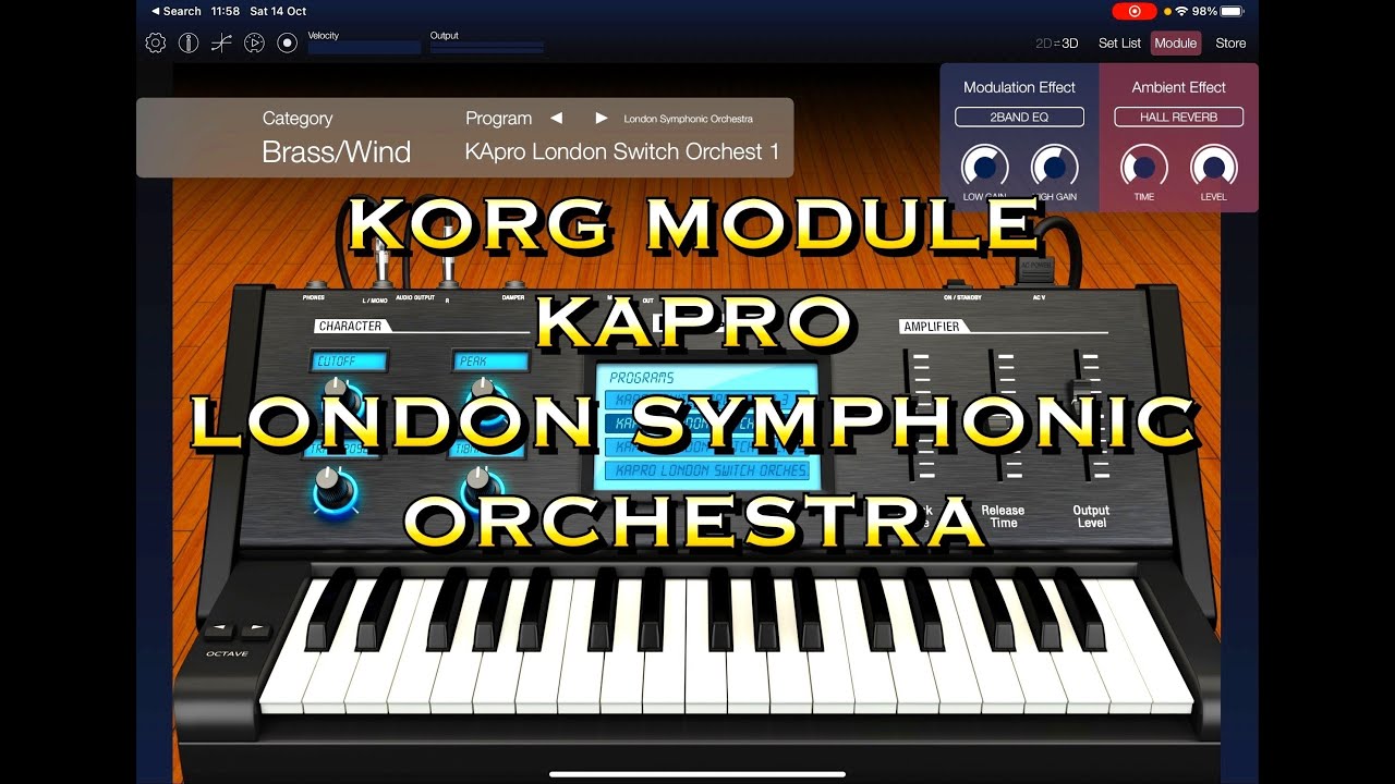 KORG Module Pro - NEW Expansion Pack - KApro London Symphonic Orchestra