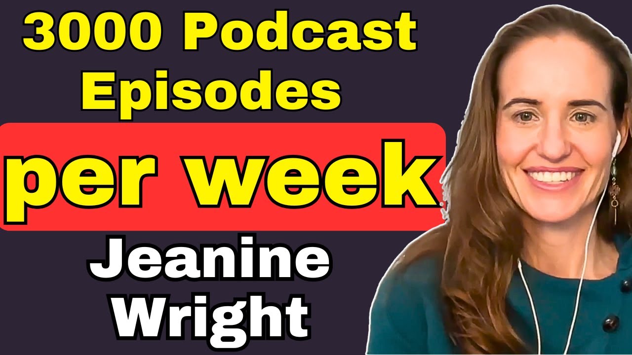 #23 - Jeanine Wright: Mass-producing AI-generated Podcasts - AI Slop or the Future of Content?