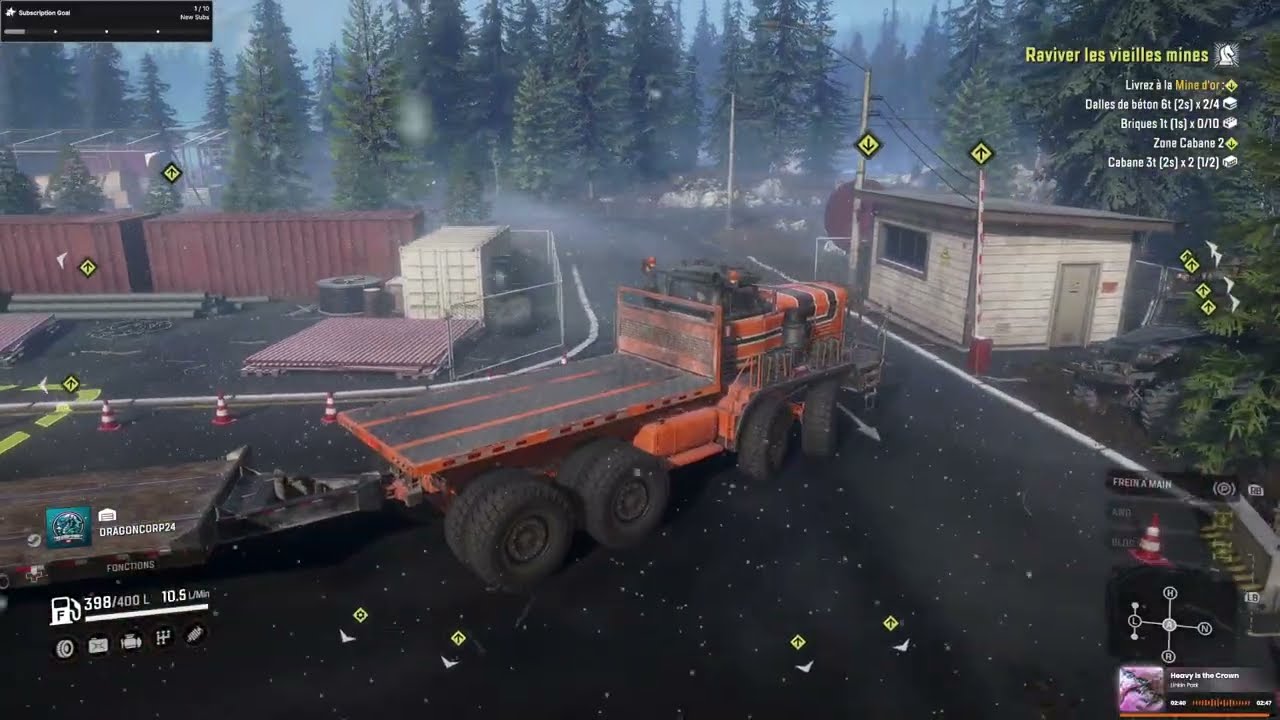 SnowRunner #3│Phase 2│Objectif : Raviver les vieilles mines (2ème stream) (1/2)