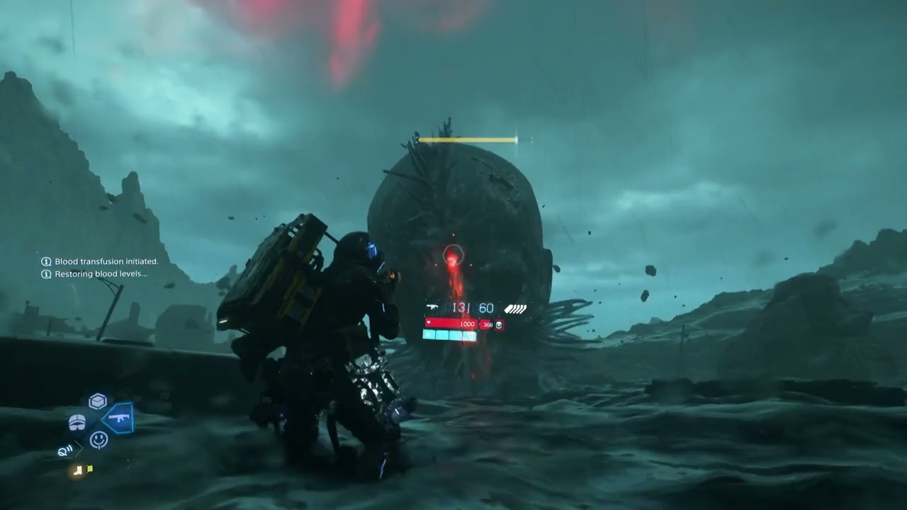 Death Stranding 2: On The Beach - Giant BT Bossfight