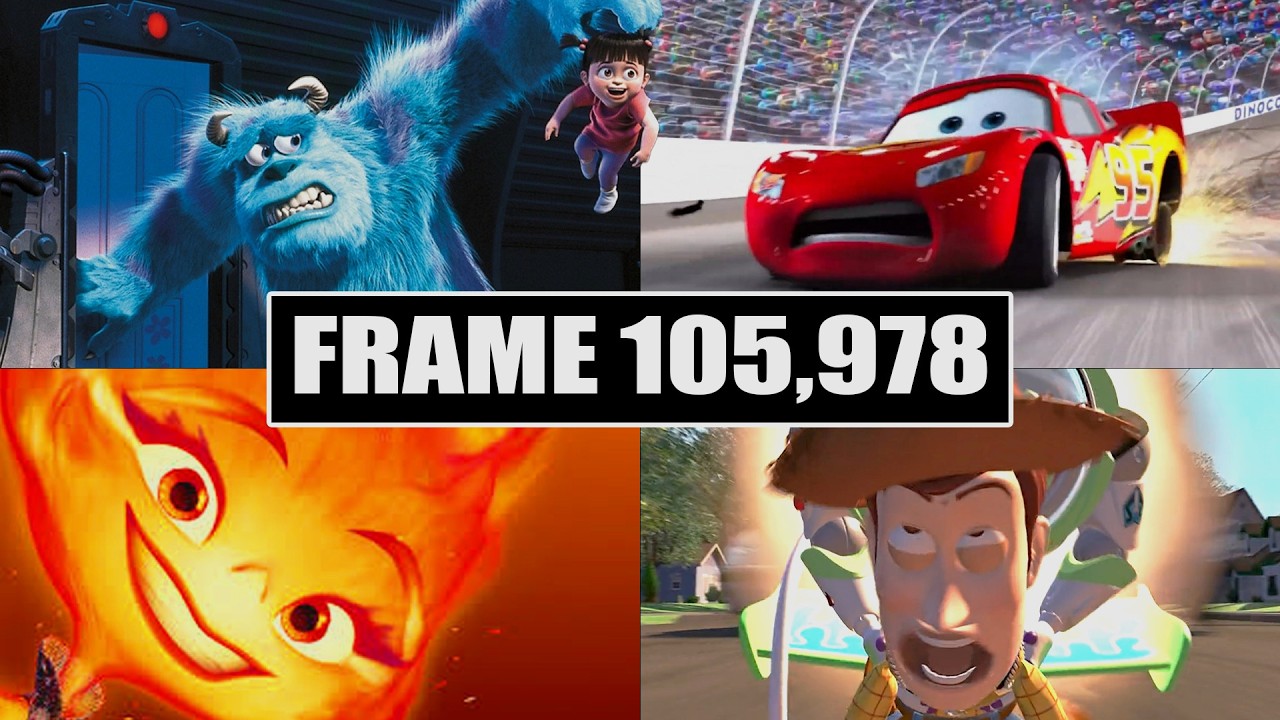 Ranking Every PIXAR Movie by the 105,978 Frame