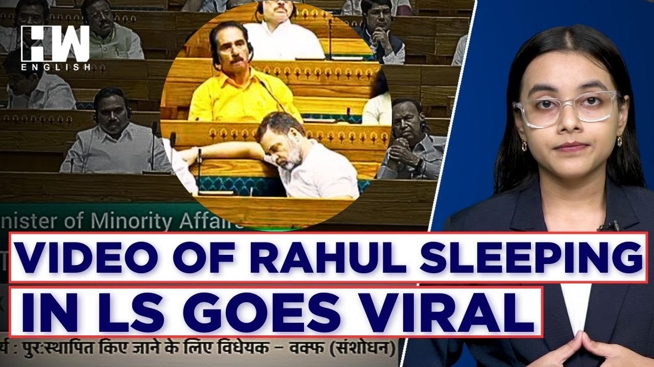Video Of Rahul Gandhi 'Sleeping', BJP's 'Wake Up' Jibe In Lok Sabha Goes Viral