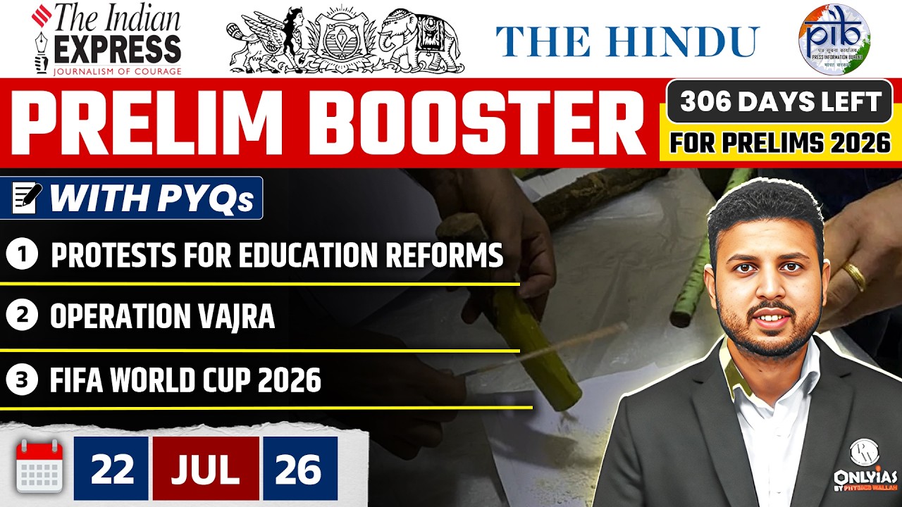 The Hindu News Paper Analysis | 22nd July 2026 | Daily Current Affairs by Rishav Sharma Sir