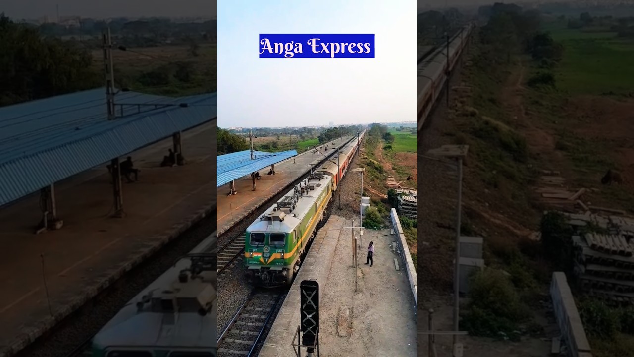 Anga Express with WAP-7. Please Subscribe to reach 10K subscribers.