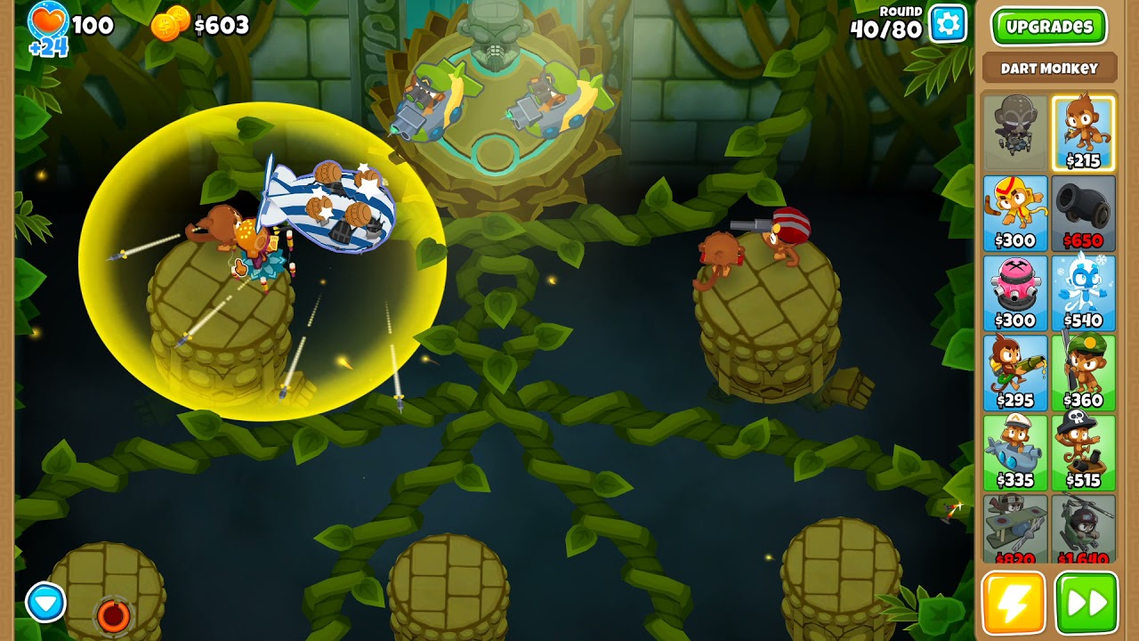 Bloons TD 6 - Half Cash - Sanctuary - No Continues and Powers (26.1 patch)