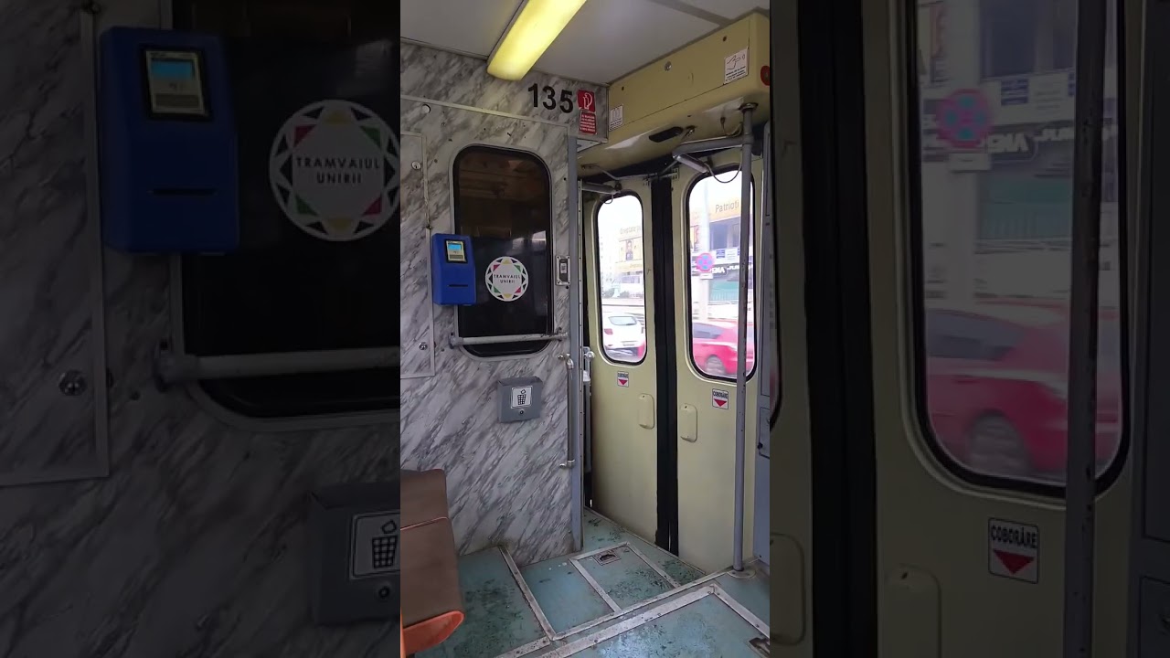 Iași, Călătorie cu 🇷🇴 135 (1*)(Tramvaiul Unirii)🇷🇴. 24.01.2026