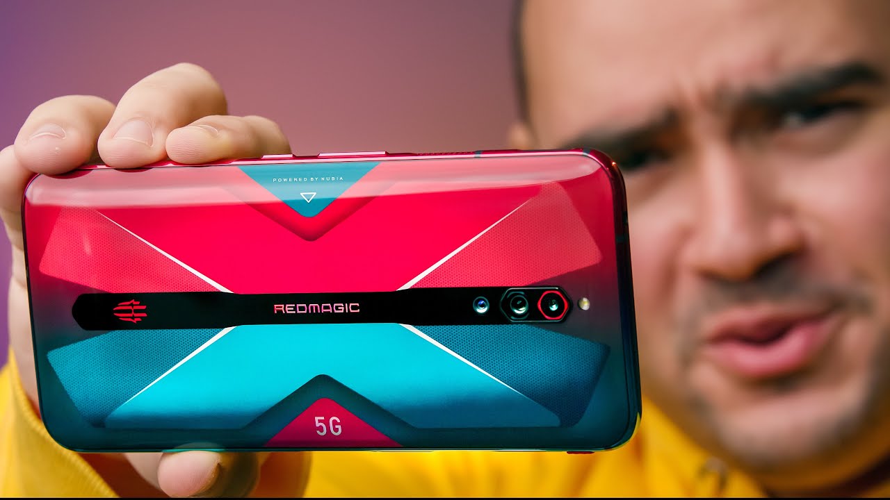 Red Magic 5G || هذا الوحش فيه مروحة تبريد وشاشة 144Hz 🤯
