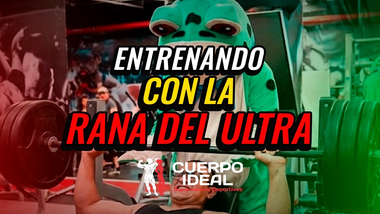 🐸🔥 entrenando espalda con la rana del ultra | fuerza real