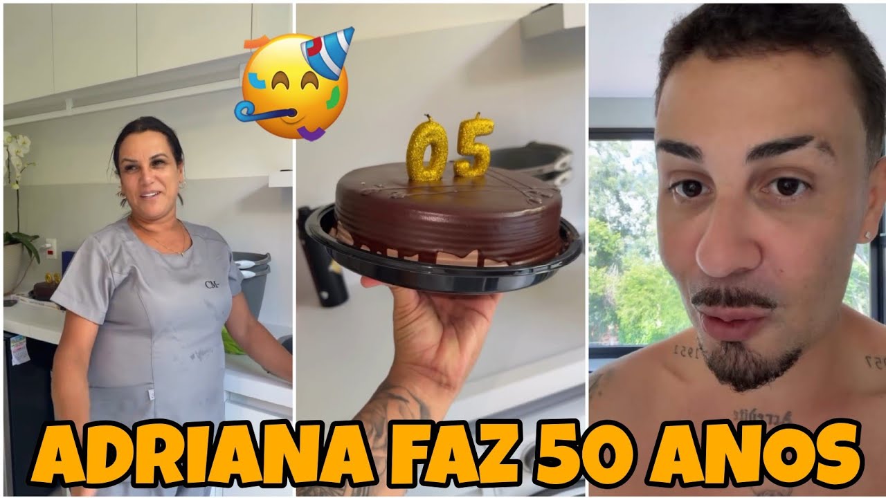 ✅ ANIVERSÁRIO DE 50 ANOS DA ADRIANA 