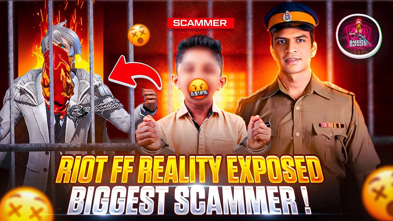 RIOT FF EXPOSED 😡| Free Fire YouTuber Reality Exposed | We R Gamers
