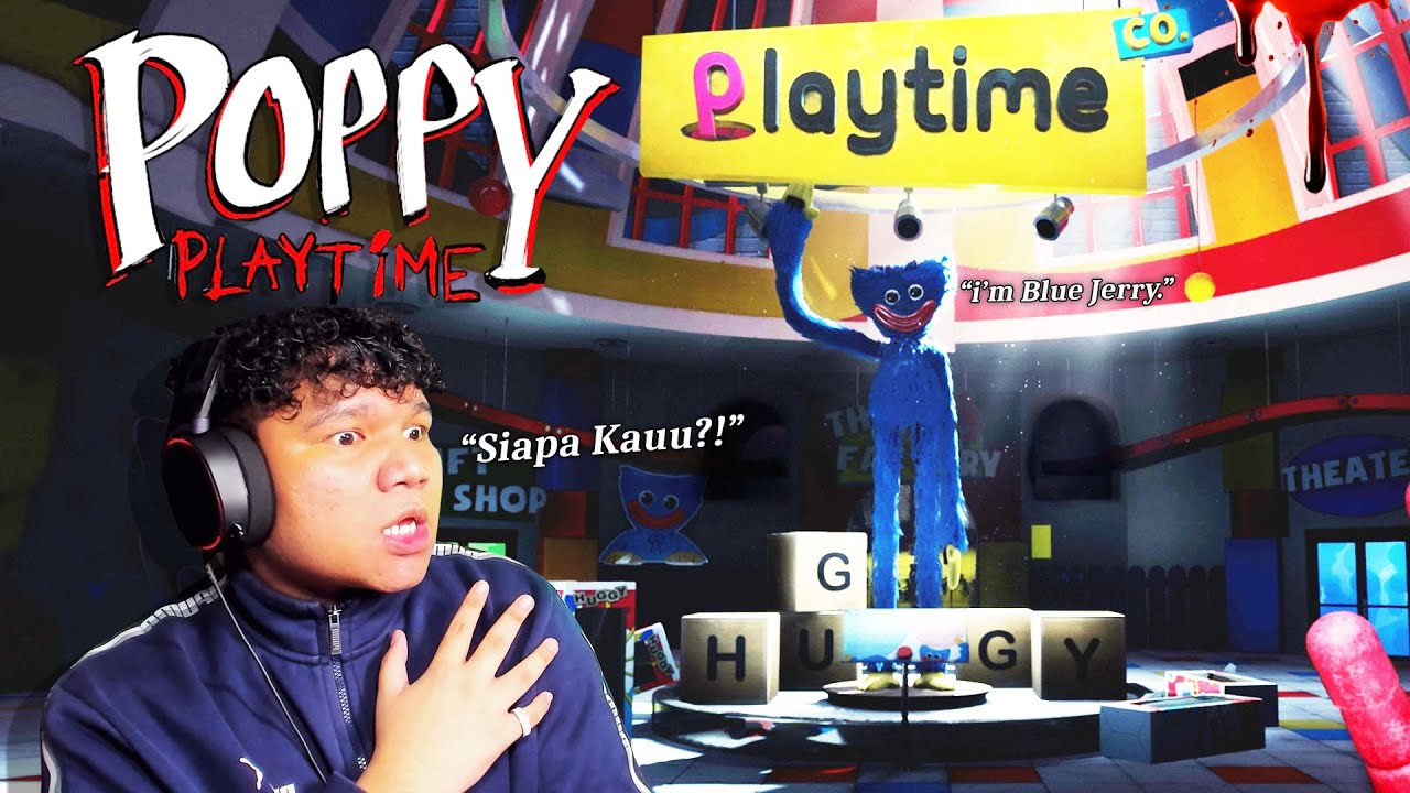 *Pelik!* OOHAMI JUMPA PATUNG BIRU😨 DEKAT KILANG BERHANTU! -【 Poppy Playtime Malaysia 】#FullGameplay