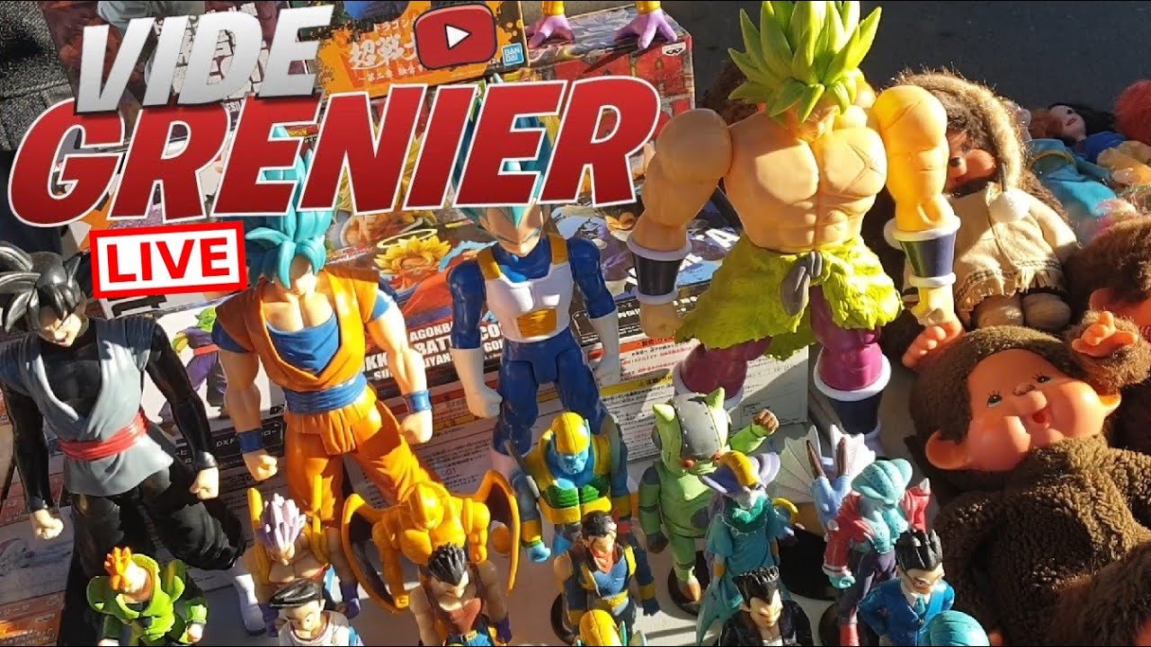 Vide Grenier Live - JeuxVidéo, Console Portable et Jouets 🤖🎮