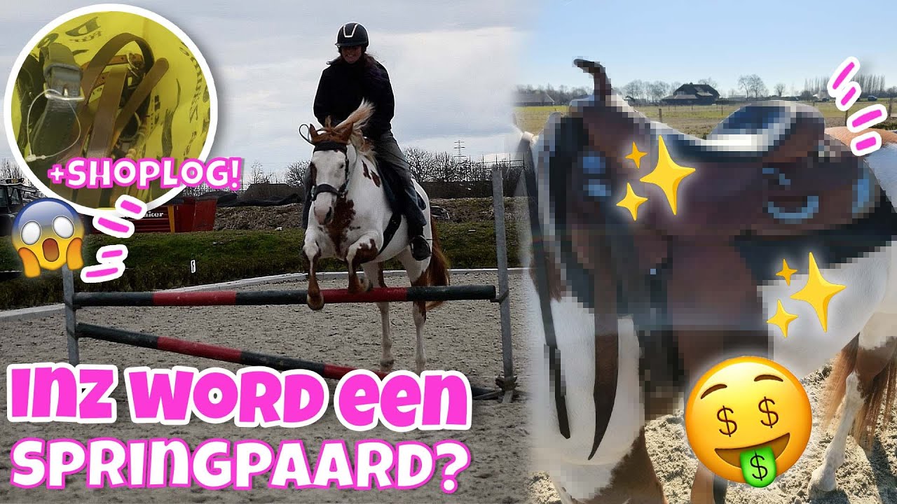 MEGA EQUITANA SHOPLOG, NIEUW ZADEL & MIJN PAARD OM TOVEREN TOT SPRINGPAARD?! 🐴| vlog#126